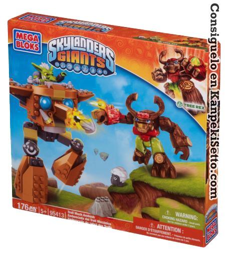 Foto Skylanders Mega Bloks Kit De ConstrucciÓn Troll Mech Ambush