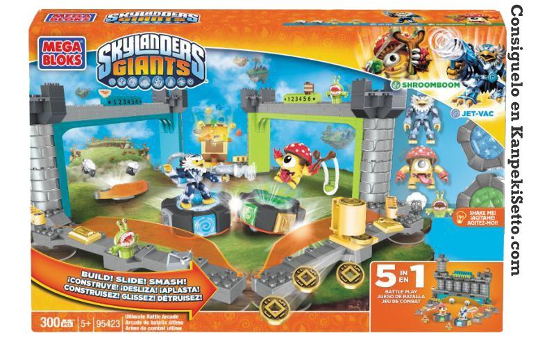 Foto Skylanders Mega Bloks Kit De ConstrucciÓn Ultimate Batalla Arcade
