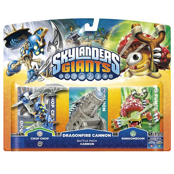 Foto Skylanders Pack Giants Dragonfire Cannon Battle PS3/Xbox360/Wii/3DS/PC
