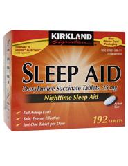 Foto Sleep Aid 25mg (Succinato De Doxilamina) 192 Comprimidos