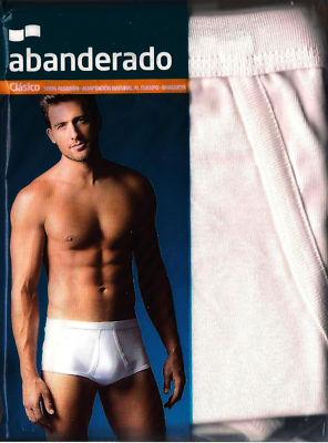 Foto Slip Clasico Abanderado Algodon 100% T. 60 Blanco