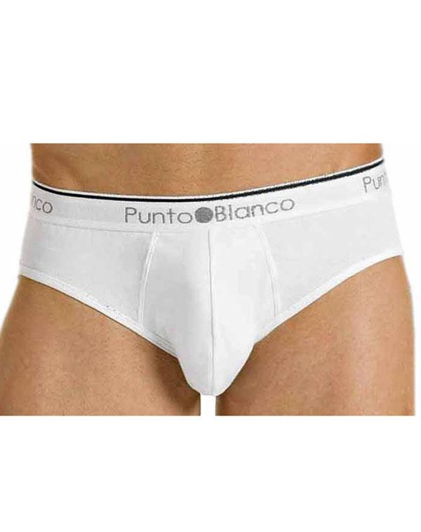 Foto Slip de hombre Punto Blanco