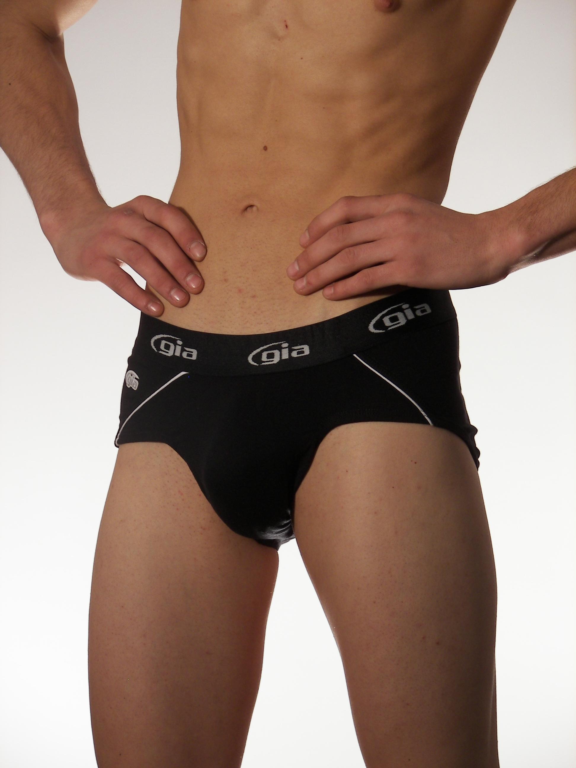 Foto Slip Negro Gia Clasico