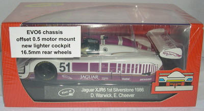 Foto Slot.it Ca07d Jaguar Xjr6 51  1� Silverstone 1986 D.warwick-e.cheever  Mb