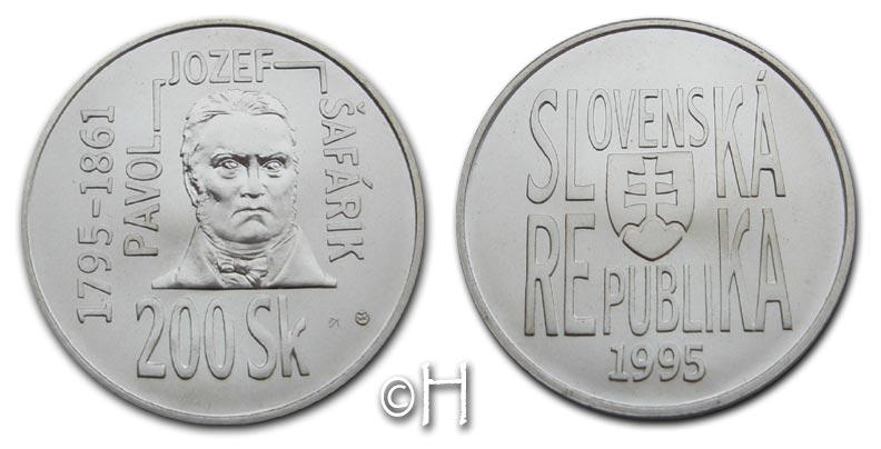 Foto Slowakei 200 Kronen/Korun 1995