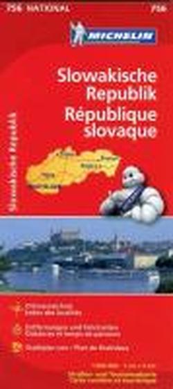 Foto Slowakische Republik 1 : 500 000 Nationalkarte