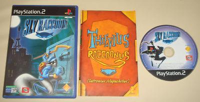 Foto Sly Raccoon - Playstation 2 Ps2 Play Station 2 - Pal España - Racoon