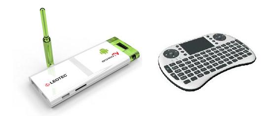 Foto SmartBox Leotec LEANDTV03 + Teclado