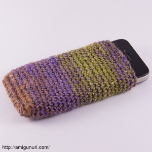 Foto Smartphone case – green and violet