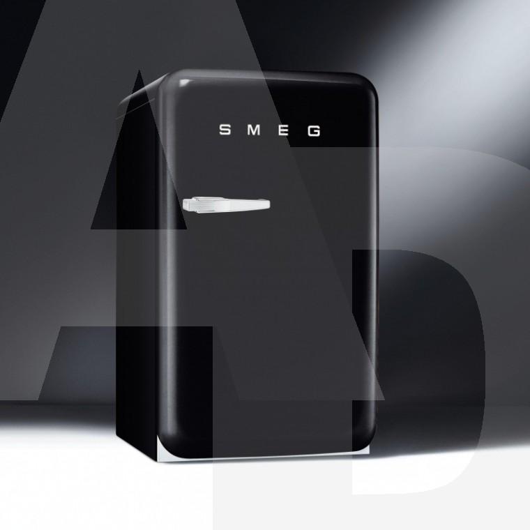 Foto Smeg - FAB10R - negro/bisagra derecha