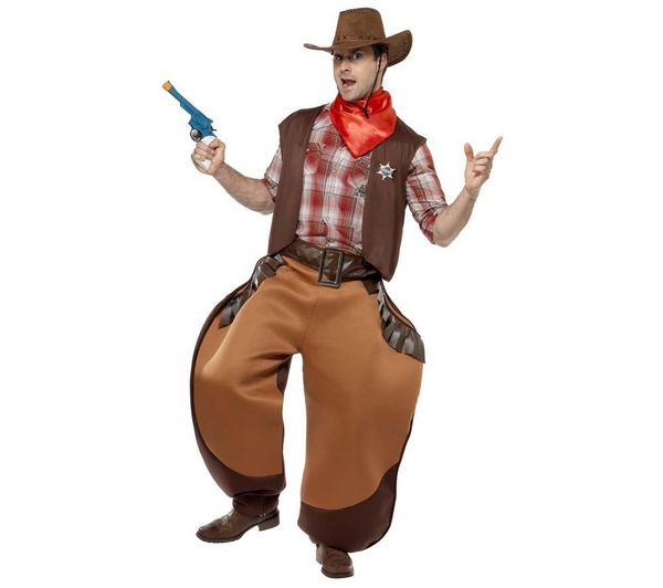 Foto Smiffy s disfraz adulto cowboy big bad john - talla única