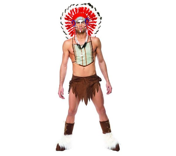 Foto Smiffy S Disfraz adulto Village People Indio- Talla única