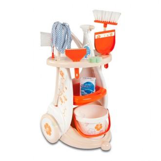 Foto Smoby Carrito de la limpieza con accesorios