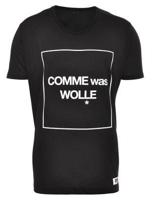 Foto SMTHN COMME T-Shirt Black S - Minimalism,Camisetas print