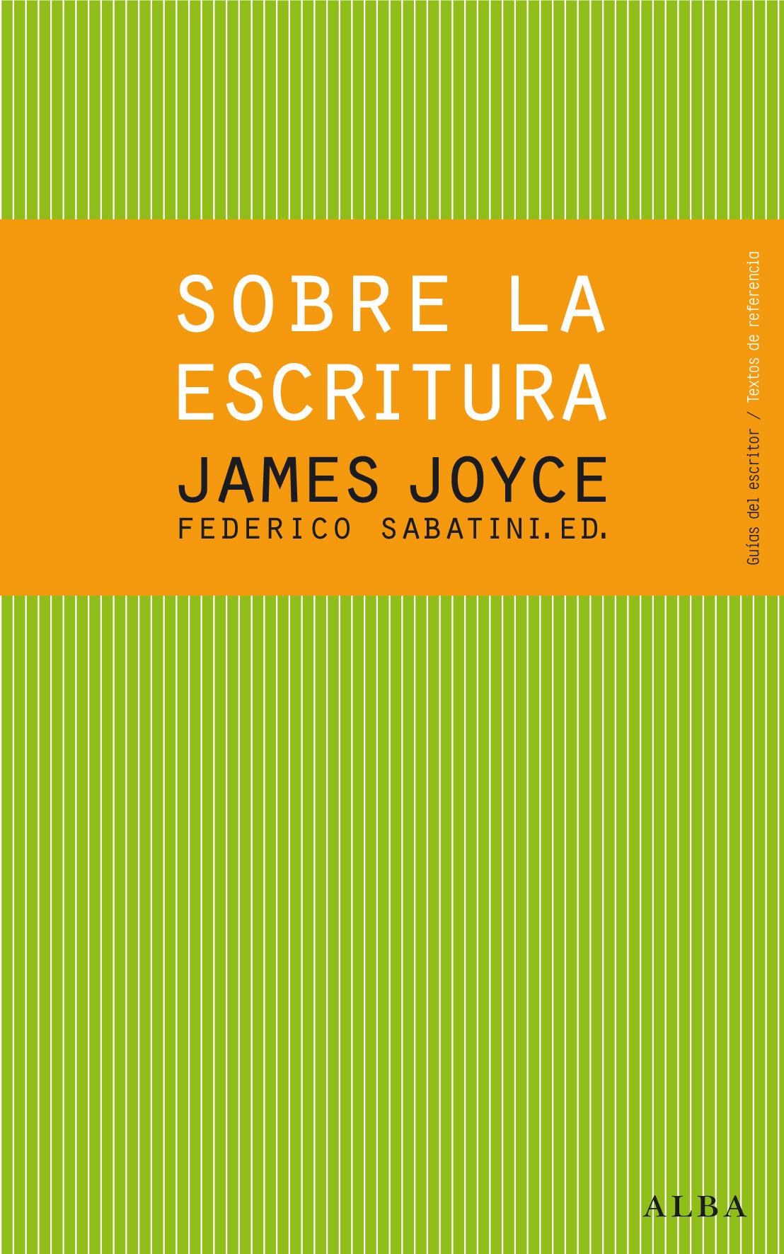 Foto Sobre la escritura. James Joyce
