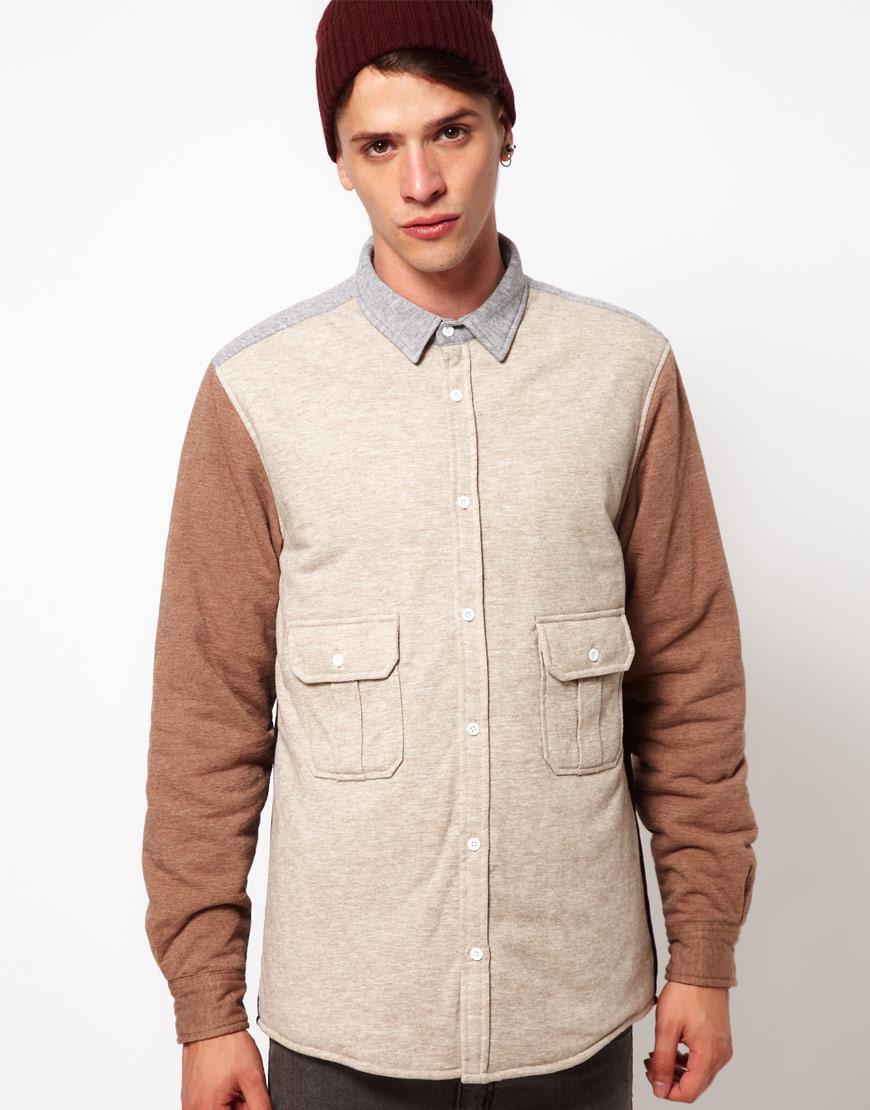 Foto Sobrecamisa guateada de Self Multicolor