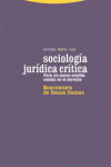 Foto Sociología jurídica crítica Para un nuevo sentido común en el derecho