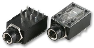 Foto socket, 6.35mm, stereo jack; MJ-188LP-8