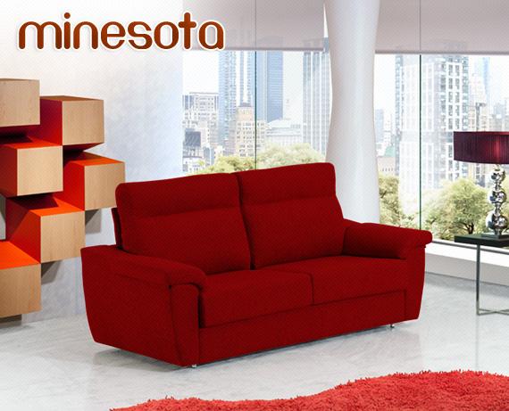 Foto Sofá cama de apertura italiana Minesota de HOME - 3 plazas cama Hugo 2