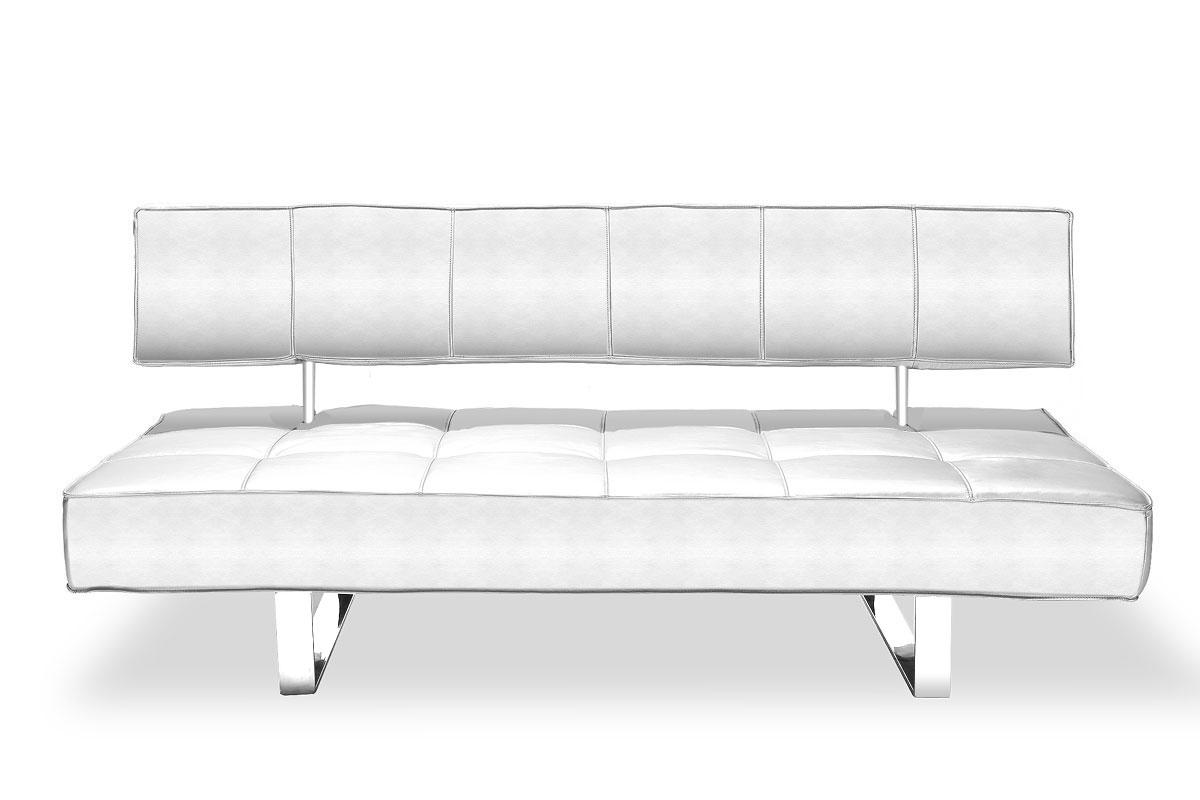 Foto Sofá convertible de diseño color plata BROADWAY