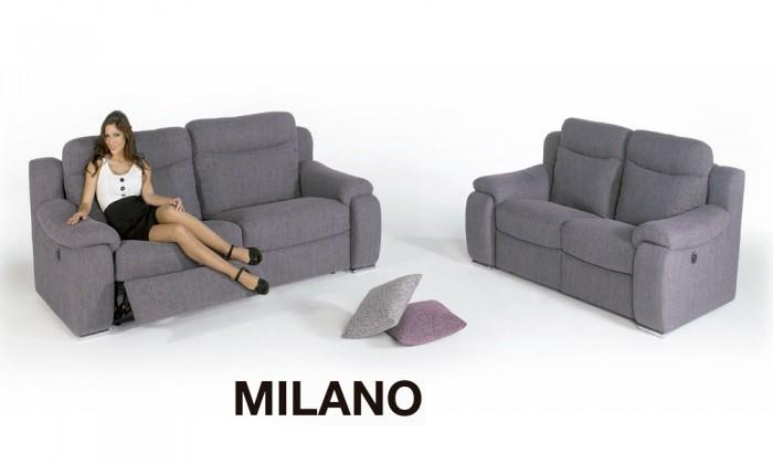 Foto Sofa de tela milano relax de oluxen