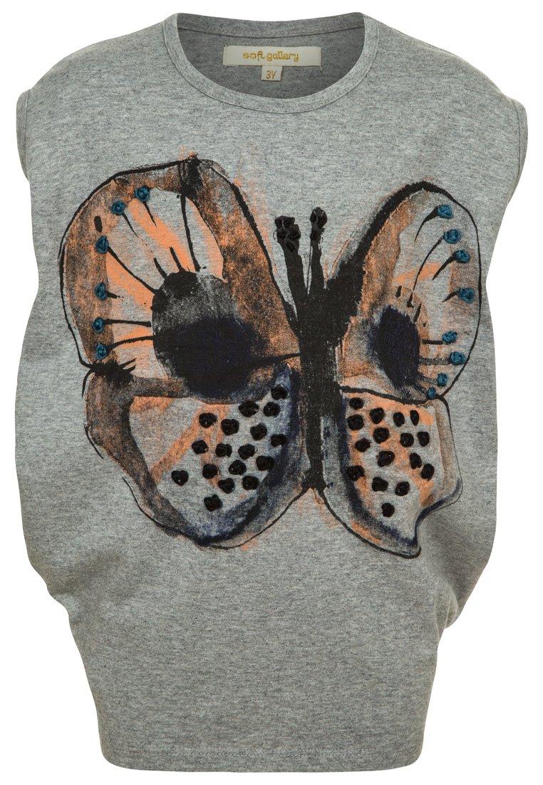 Foto Soft Gallery AUDREY Vestido de algodón gris