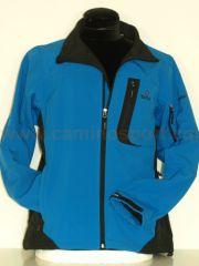 Foto soft shell izas - hombre - corsu royal black