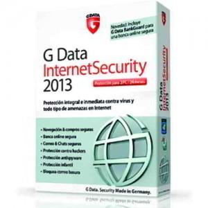 Foto Software antivirus gdata 2013 internet security 3 licencias 2 anos