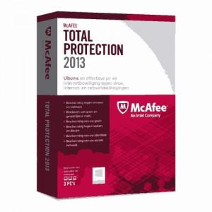 Foto Software antivirus mcafee 2013 total protection 3 licencias