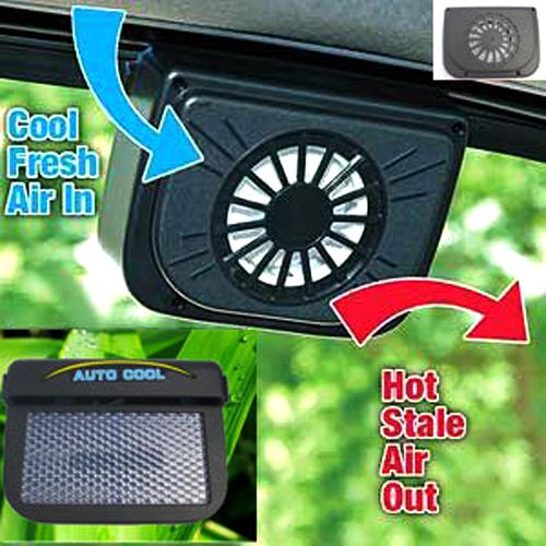 Foto solar de ventilaci n autom tica de aire fr o y el ventilador de refrigeraci n para coche