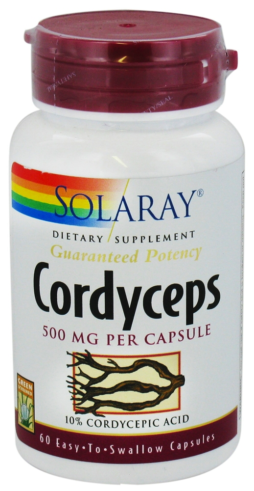 Foto Solaray Cordyceps 60 cápsulas
