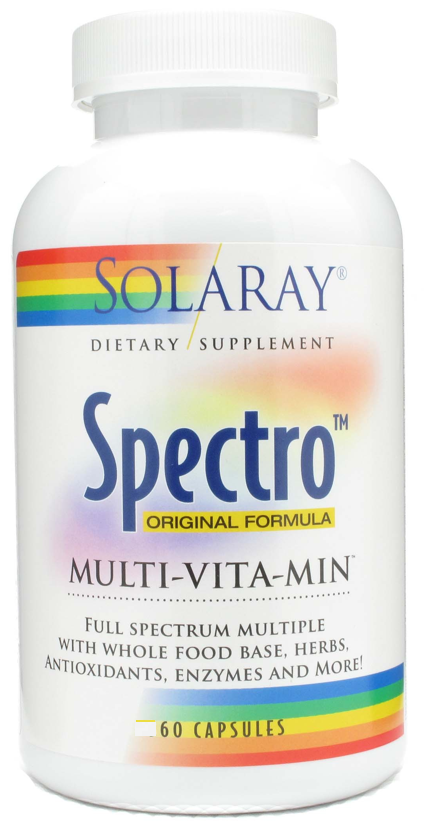 Foto Solaray Spectro Multi Vita Min 60 cápsulas