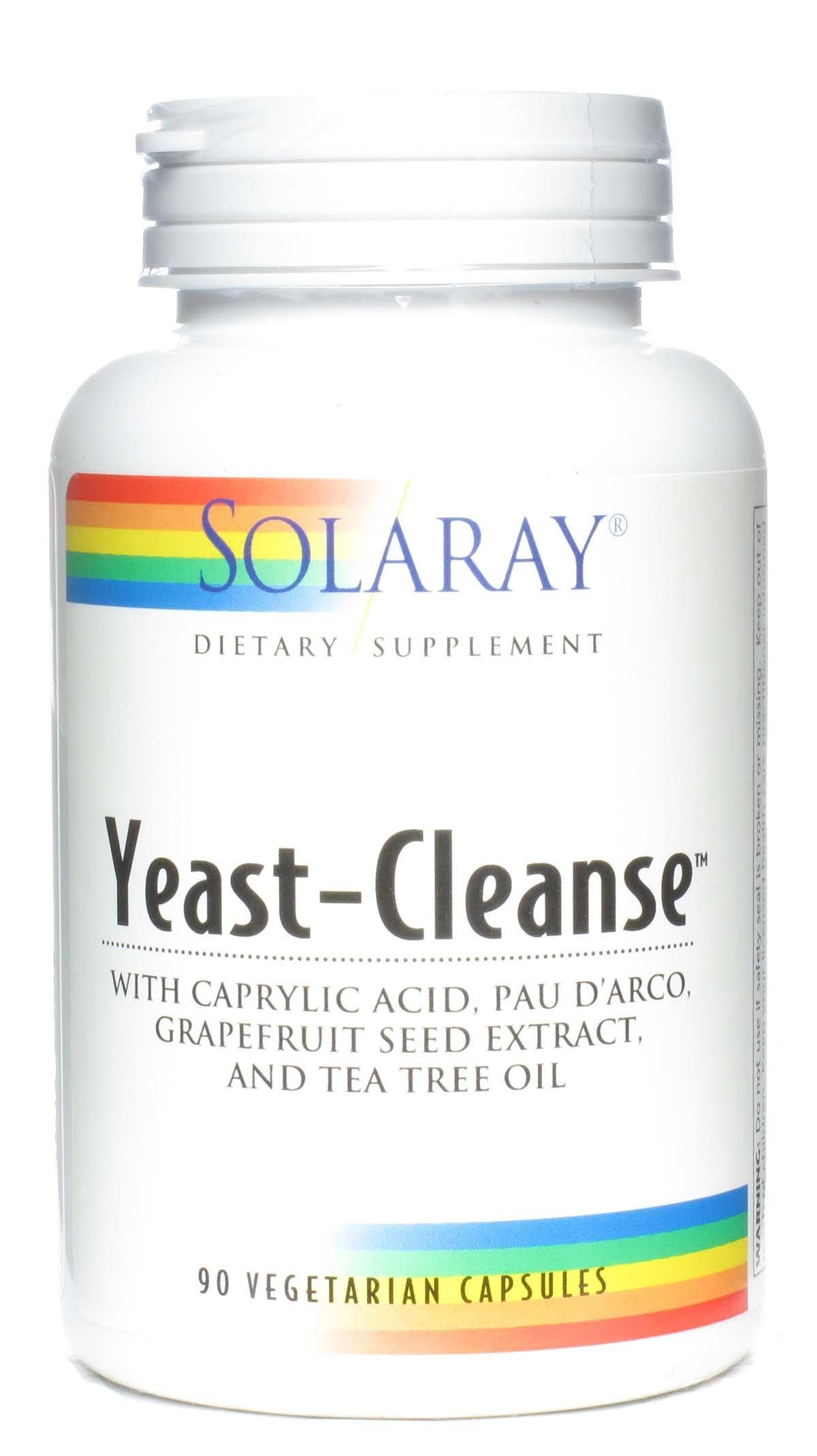 Foto Solaray Yeast Cleanse 90 cápsulas