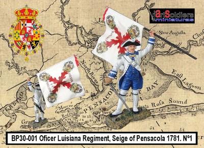 Foto Soldado De Plomo Artsoldiers Miniaturas Bp30-001  Seige Of Pensacola 1781.