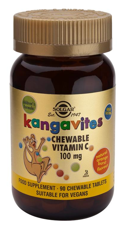 Foto Solgar Kangavites Vitamina C infantil 90 masticables