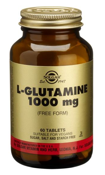 Foto Solgar L-Glutamina 1000 mg forma libre 60 comprimidos