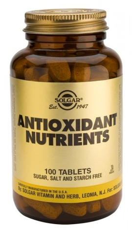 Foto Solgar Nutrientes Antioxidantes 100 comprimidos