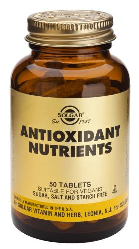 Foto Solgar Nutrientes Antioxidantes 50 comprimidos