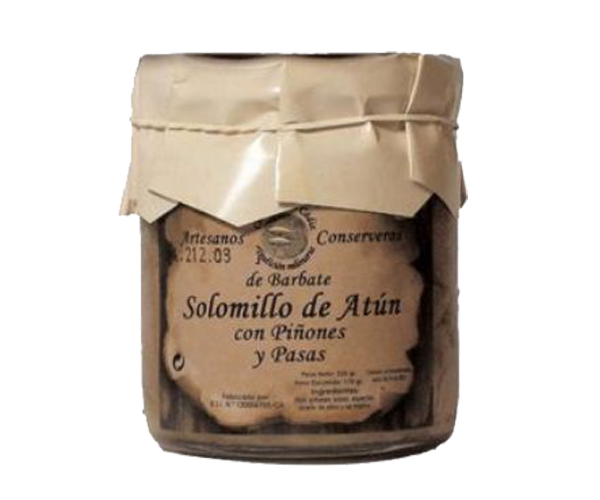 Foto Solomillo de Atún Con Piñones y Pasas
