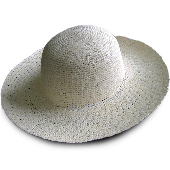 Foto Sombrero de Panamá Croshet Mixto para mujer