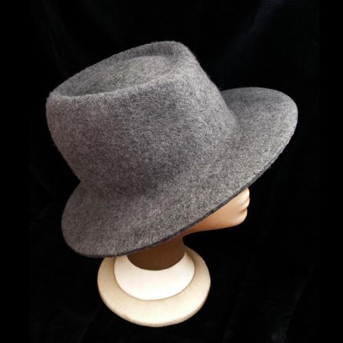 Foto Sombrero fedora de fieltro de lana