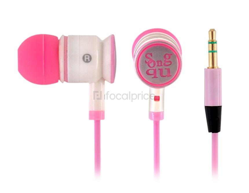 Foto SONGQU SQ-96 Stereo In-Ear Music auriculares (rosa)