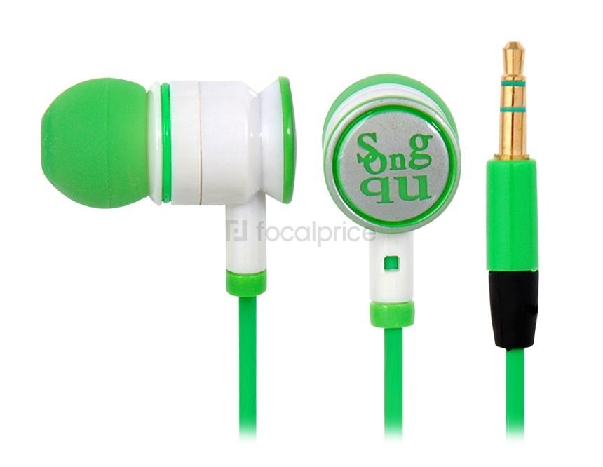 Foto SONGQU SQ-97 Stereo In-Ear Music auriculares (verde)