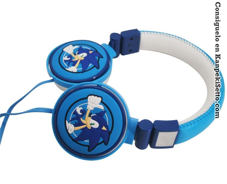 Foto Sonic The Hedgehog Auriculares Gaming 3d Blue