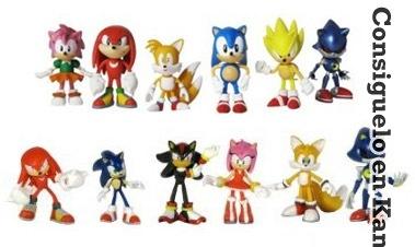 Foto Sonic The Hedgehog Caja De 4 Packs De 6 Minifiguras
