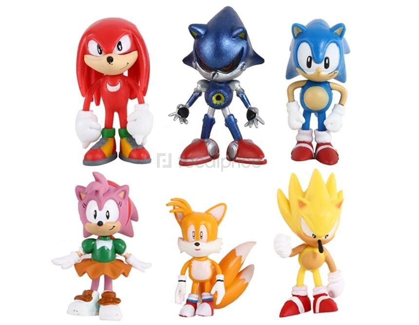 Foto Sonic the Hedgehog conjunto de juguete