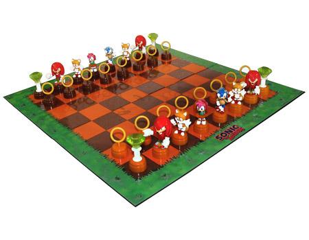 Foto sonic the hedgehog GE0250 - collectible 3d chess set (ge0250)
