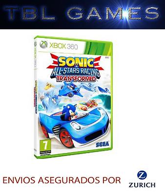 Foto Sonic & Sega All - Stars Racing Transformed En Español Nuevo Xbox360 Xbox 360