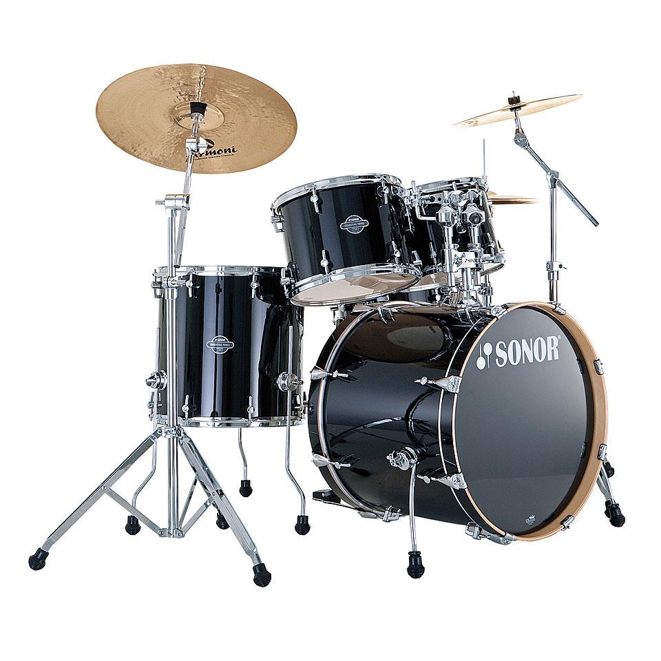Foto Sonor Essential Force ESF 11 Stage 2 Piano Black, Batería