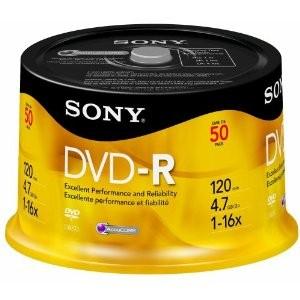Foto Sony - DVD-R 16x, 50 - 7463929